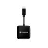 Transcend RDC3 USB-C (3.2 Gen 1) čtečka paměťových karet SDHC/SDXC (UHS-I)/microSDHC/microSDXC (UHS-I), černá