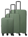 Travelite Air Stripe zelená sada kufrů