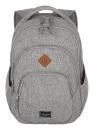 Travelite Basics Backpack Melange Light grey batoh Travelite Basics Backpack Melange Light grey batoh