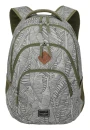 Travelite Basics Backpack Print šedý batoh na notebook Travelite Basics Backpack Print šedý batoh na notebook