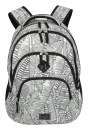 Travelite Basics Backpack Print bílý batoh na notebook Travelite Basics Backpack Print bílý batoh na notebook