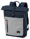 Travelite Basics Roll-up Backpack Navy/Grey batoh