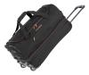 Travelite Basics Wheeled duffle S Black/orange taška