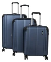 Travelite City 4w S, M, L tmavě modrá sada kufrů