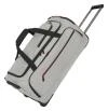 Travelite Crosslite Wheeled Duffle M White Sand taška + kosmetická taštička zdarma