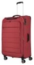 Travelite Skaii 4w L Red kufr + kosmetická taštička zdarma