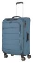 Travelite Skaii 4w M Blue kufr + kosmetická taštička zdarma