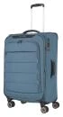 Travelite Skaii 4w M Blue kufr + kosmetická taštička zdarma Travelite Skaii 4w M Blue kufr + kosmetická taštička zdarma