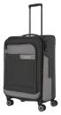 Travelite Viia 4w M Anthracite kufr + kosmetická taštička zdarma