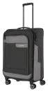 Travelite Viia 4w M Anthracite kufr + kosmetická taštička zdarma Travelite Viia 4w M Anthracite kufr + kosmetická taštička zdarma