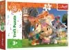 Trefl PUZZLE 44 Koček Přátelství v zemi koček 27x20cm skládačka 30 dílků