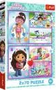 Trefl PUZZLE Bav se s Gabby 2x70 dílků 28x18cm skládačka Trefl PUZZLE Bav se s Gabby 2x70 dílků 28x18cm skládačka