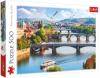 Trefl PUZZLE Foto Pražské mosty 500 dílků 48x34cm skládačka