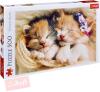 Trefl PUZZLE Foto Spící koťata 500 dílků 48x34cm skládačka 137271