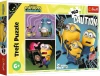 Trefl PUZZLE Mimoní příběhy Mimoni 41x28cm 160 dílků skládačka Trefl PUZZLE Mimoní příběhy Mimoni 41x28cm 160 dílků skládačka