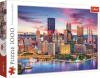 Trefl PUZZLE Pittsburgh Pensylvánie USA 68x48cm skládačka 1000 dílků