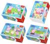 Trefl PUZZLE Prasátko Peppa Pig U rybníka mini 20x13cm 54 dílků 4 druhy