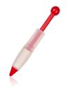 Tužka zdobící 14cm CULINARIA Red silikon/PP