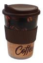 Tvar Pardubice Kelímek s pítkem 0,25l, s manžetou, PH EKOLINE COFFEE