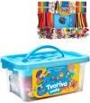 Tvořivá dětská sada Created velký kreativní box 1000 dílků +