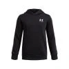 Under Armour B Icon Flc HD Taping-BLK chlapecká mikina s kapucí