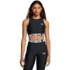 Under Armour HeatGear Rib Tank-BLK 2025 dámský sportovní top