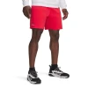 Under Armour Icon Flc Short-RED pánské kraťasy