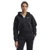Under Armour Rival Flc Piped HZ Hoodie dámská mikina s kapucí Under Armour Rival Flc Piped HZ Hoodie dámská mikina s kapucí