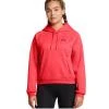 Under Armour UA Armour Flc Pro Hdy-RED dámská mikina s kapucí Under Armour UA Armour Flc Pro Hdy-RED dámská mikina s kapucí
