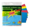 BRILANZ Utěrka houbová 18x15,5cm mix barev (5ks)