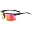 Uvex Aerios Black Matt / Mir.red (s5340102216) brýle