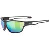 Uvex Sportstyle 806 Black Matt/mir.green (s5330872215) sportovní brýle