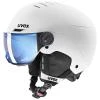 Uvex Rocket Jr Visor White-black Mat (s5662631000) dětská lyžařská helma