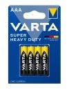 VARTA Baterie mikrotužka R03/4BP SuperLife, Zn