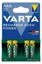 Varta Baterie mikrotužková AAA LR03 dobíjecí 800mAh/1000 cyklů (4ks) Varta Baterie mikrotužková AAA LR03 dobíjecí 800mAh/1000 cyklů (4ks)