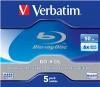 Verbatim BD-R DL 50GB, 6x, jewel case 5 ks