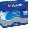 VERBATIM BD-R SL DataLife 25GB, 6x, jewel case 5 ks VERBATIM BD-R SL DataLife 25GB, 6x, jewel case 5 ks