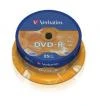Verbatim DVD-R AZO 4,7GB, 16x, spindle 25 ks Verbatim DVD-R AZO 4,7GB, 16x, spindle 25 ks