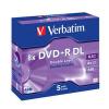 VERBATIM DVD+R DL AZO 8,5GB, 8x, jewel case 5 ks VERBATIM DVD+R DL AZO 8,5GB, 8x, jewel case 5 ks