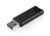 VERBATIM Store [39]n[39] Go PinStripe 16GB USB 3.0 černá