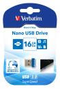 VERBATIM Store [39]n[39] Stay NANO 16GB USB 3.0 modrá