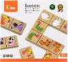 Viga DŘEVO Hra domino domácí zvířátka (společenská hra) Viga DŘEVO Hra domino domácí zvířátka (společenská hra)