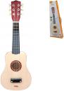 Viga DŘEVO Kytara natur klasická dětská (hudební nástroje)