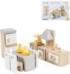 Viga DŘEVO PolarB Nábytek kuchyň a jídelna doplněk do domečku pro panenky Viga DŘEVO PolarB Nábytek kuchyň a jídelna doplněk do domečku pro panenky
