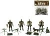 Vojáci army herní set 4 figurky vojenské se zbraněmi a doplňky CZ design plast Vojáci army herní set 4 figurky vojenské se zbraněmi a doplňky CZ design plast