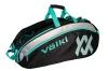 Volkl Tour Combi Bag Black/Turquoise/Silver Volkl Tour Combi Bag Black/Turquoise/Silver