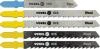 Vorel List do přímočaré pily 100/75 mm, 76/50 mm,dřevo,plast,železo 5ks
