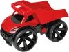 Wader Auto nákladní Maximus baby sklápěč 58cm velká kola červený Wader Auto nákladní Maximus baby sklápěč 58cm velká kola červený