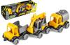 Wader Kid Cars auto baby stavební 10cm set 3ks v krabici plast