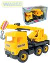 Wader Middle Truck auto jeřáb 38cm žluté plastové 32122